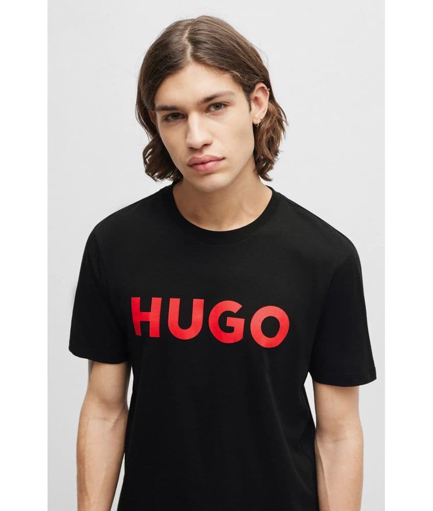 Men's T-Shirts Hugo Boss Black