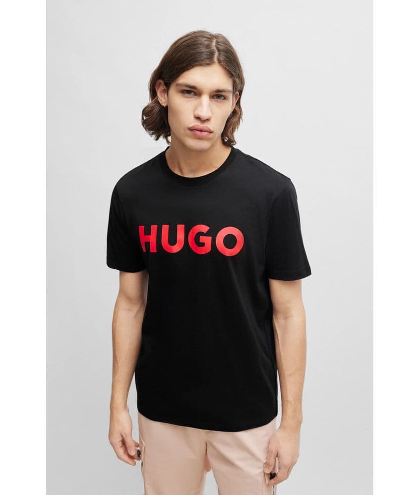 Men's T-Shirts Hugo Boss Black