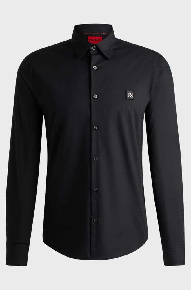 Men's Shirts Hugo Boss Black