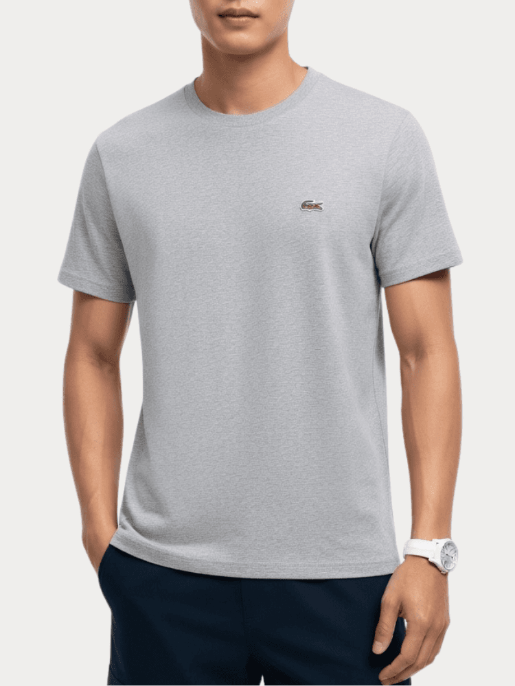 Men's T-Shirts Lacoste Gray
