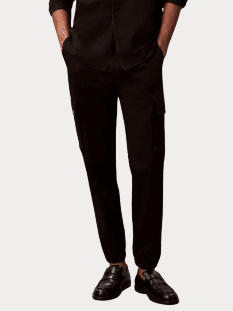 Men's Cargo Pants Calvin Klein Black