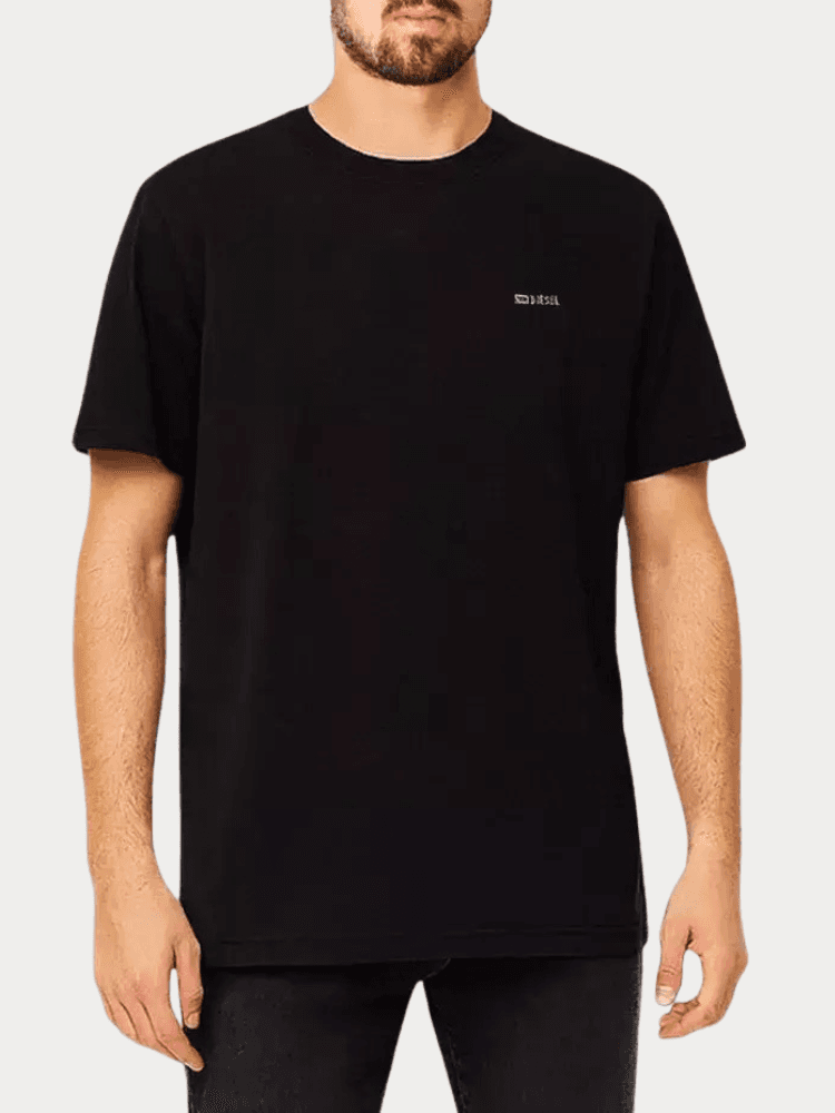 Men's T-Shirts Diesel Black