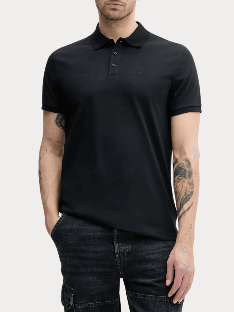 Men's Polo Shirts Calvin Klein White