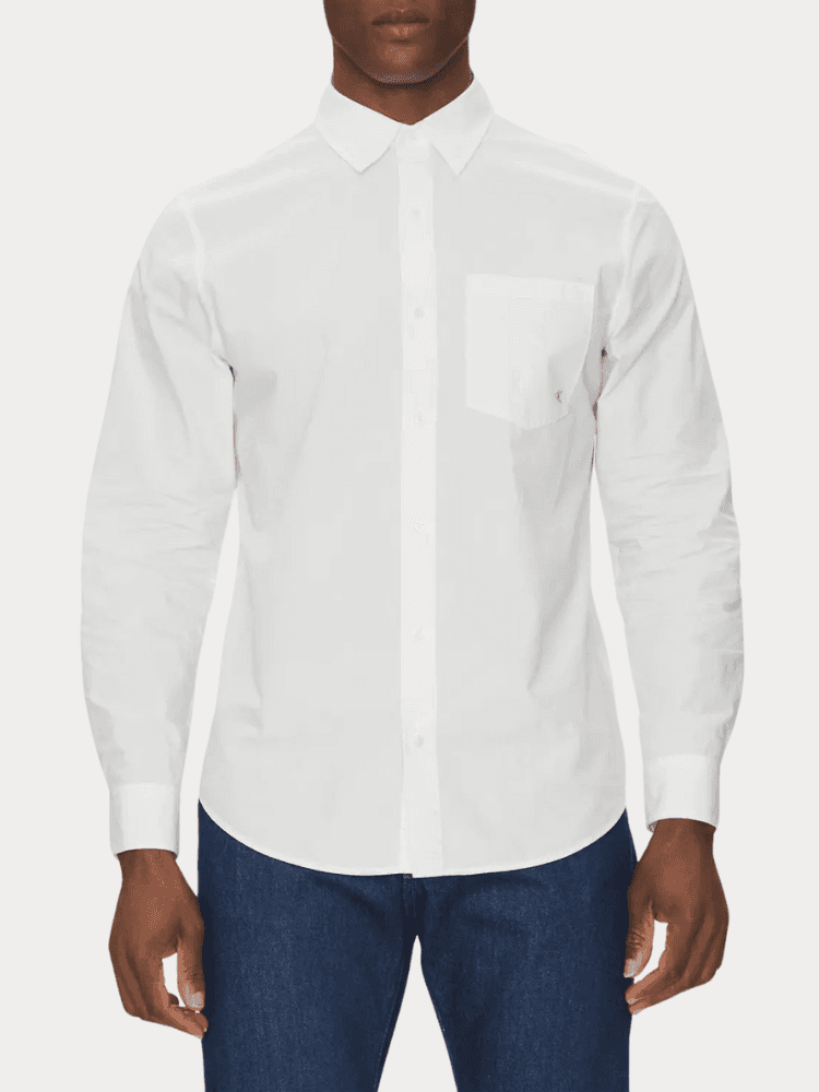 Men's Shirts Calvin Klein White