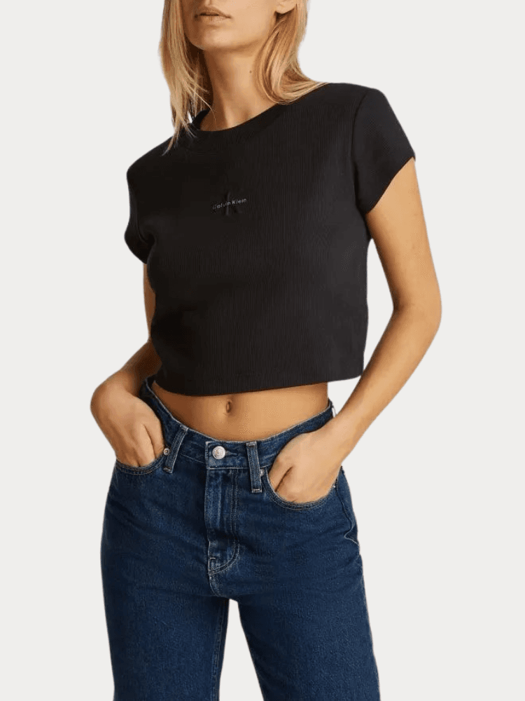 Women's T-Shirts Calvin Klein Black