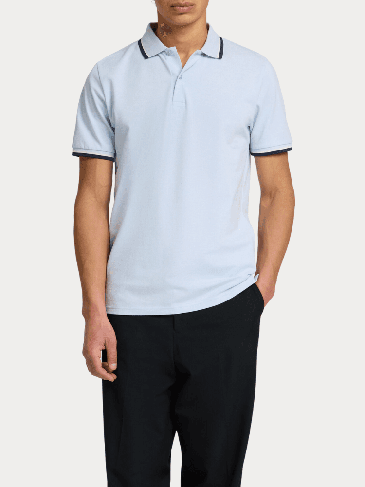 Men's Polo Shirts Selected Blue