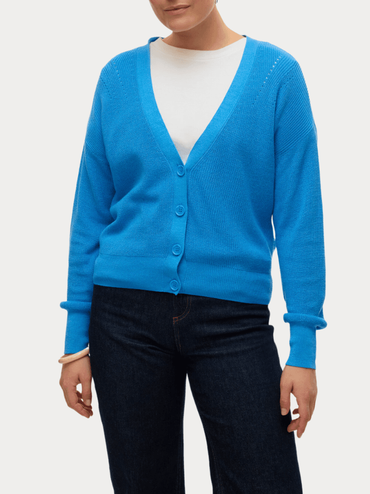 ΖΑΚΕΤΑ VERO MODA VMNEW LEXSUN LS SHORT V-NECK CARDIGAN DUBARRY VERO MODA