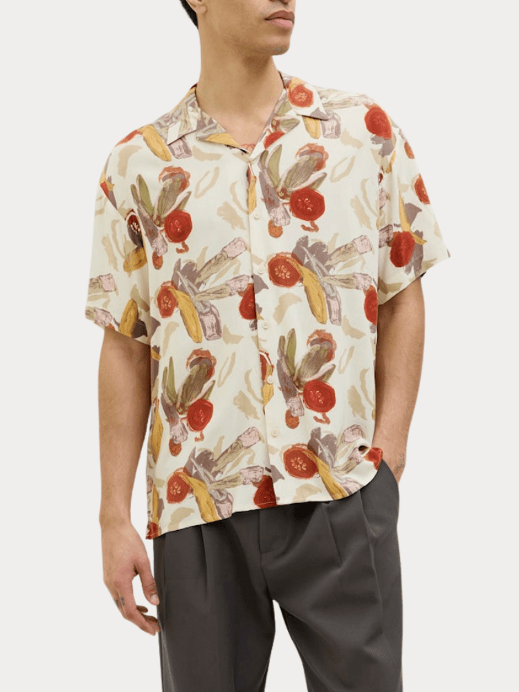 Men's Shirts Jack & Jones Ecru