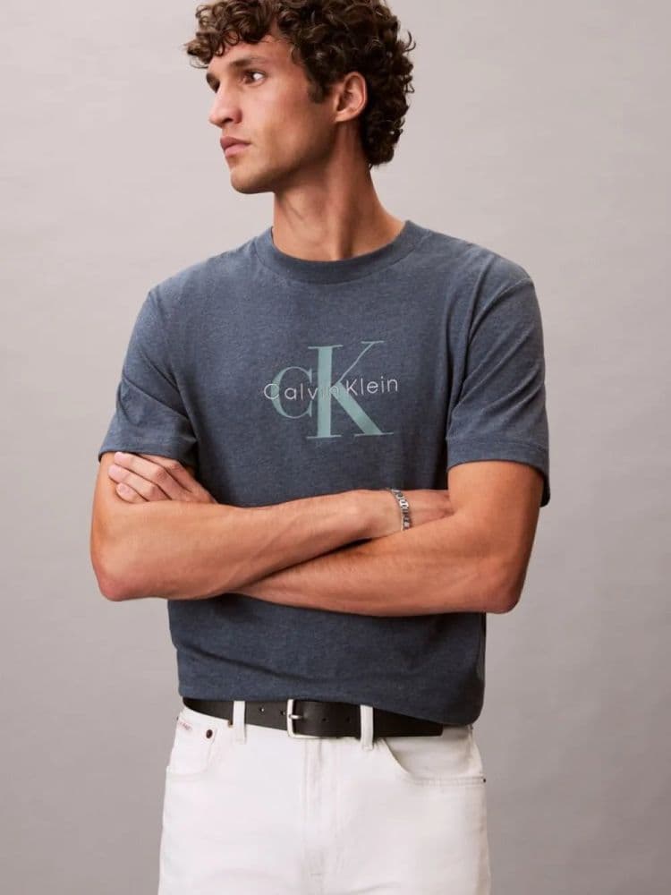 Men's T-Shirts Calvin Klein Blue