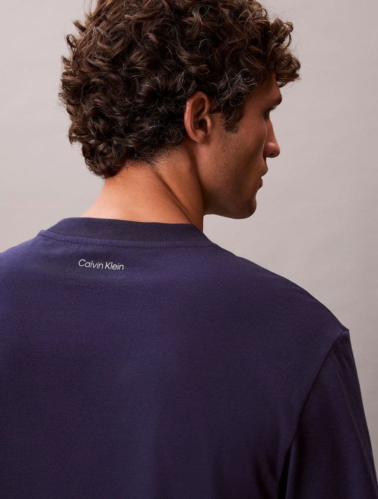 Men's T-Shirts Calvin Klein Blue