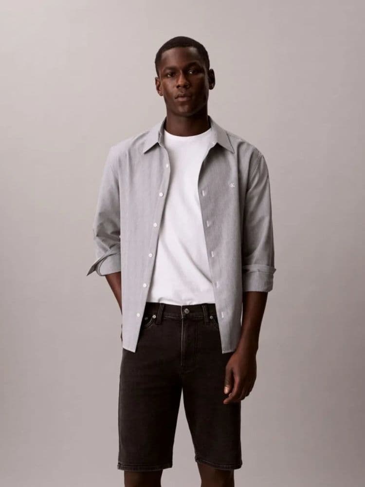 Men's Denim Shorts Calvin Klein Black