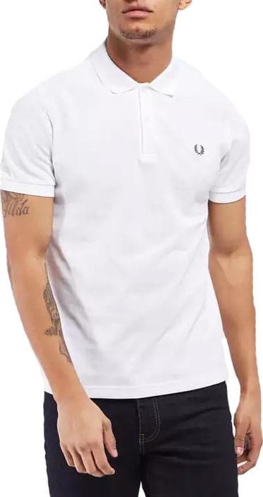 Men's Polo Shirts Fred Perry White