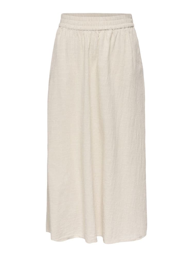 ΦΟΥΣΤΑ ONLY TIZANA LONG SKIRT SILVER LINING ONLY
