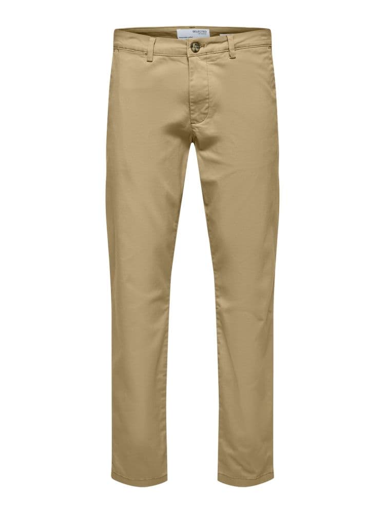 ΠΑΝΤΕΛΟΝΙ SELECTED SLH175-SLIM NEW MILES FLEX PANT GREIGE SELECTED