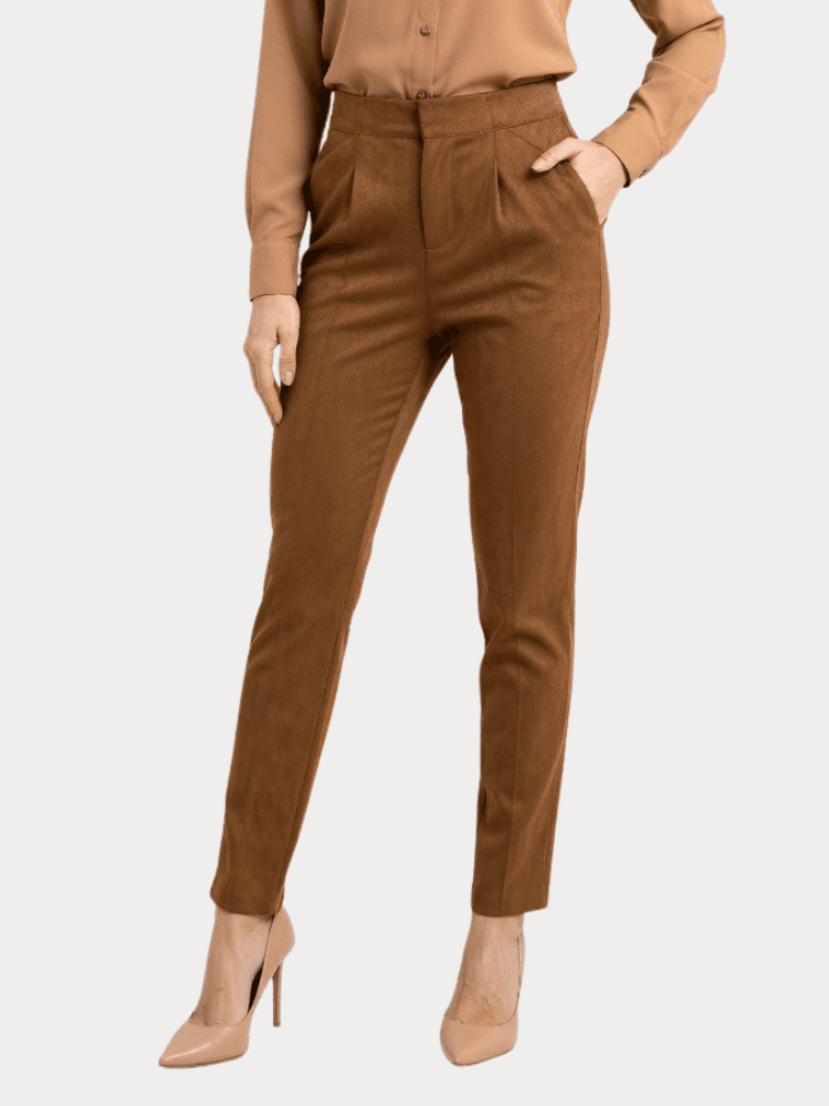 Women's Pants Only Brown