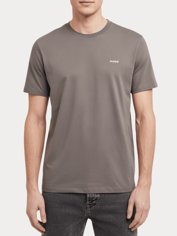 Men's T-Shirts Hugo Boss Gray