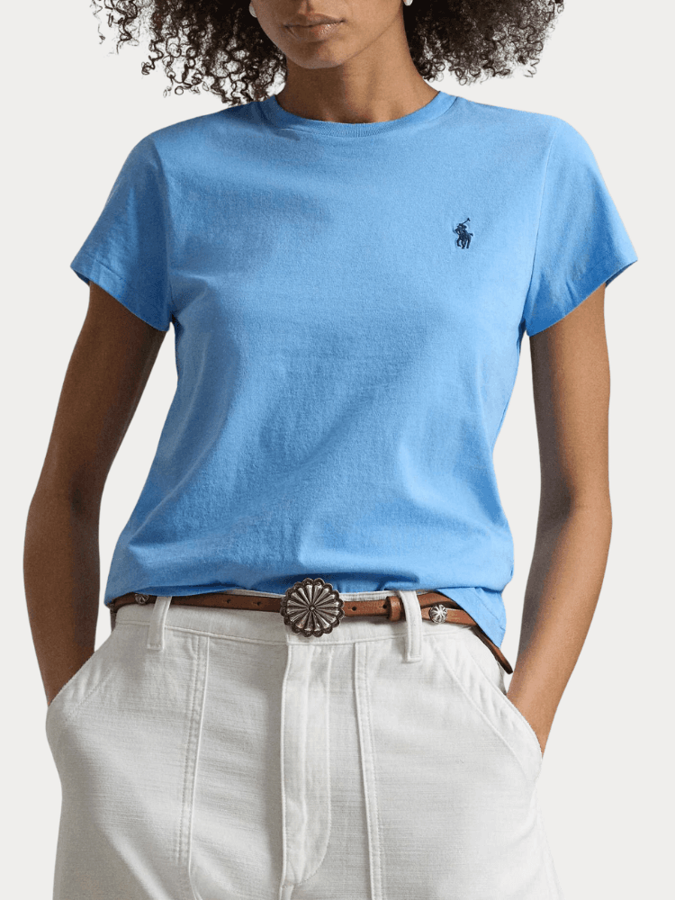 Women's T-Shirts Polo Ralph Lauren Blue