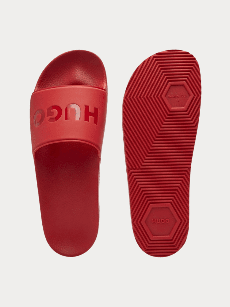 Men's Flip Flops Hugo Boss Red