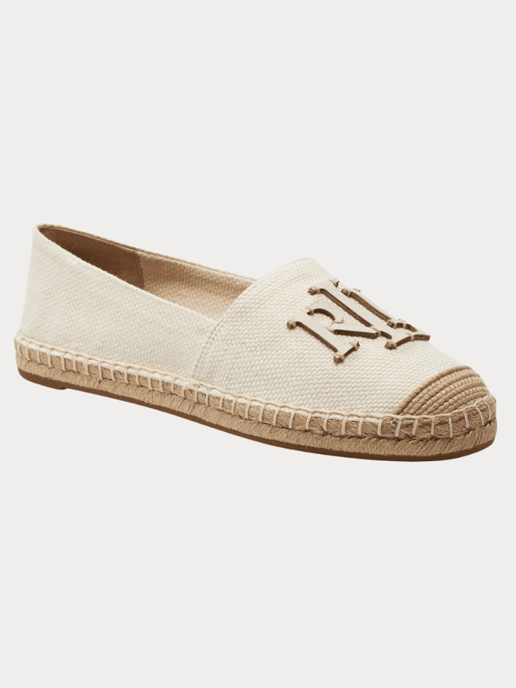 ΕΣΠΑΝΤΡΙΓΙΕΣ RALPH LAUREN CAMERYN LOGO WHITE POLO RALPH LAUREN