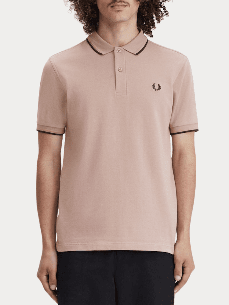 Πόλο με κοντά μανίκια Fred Perry TWIN TIPPED FRED PERRY SHIRT