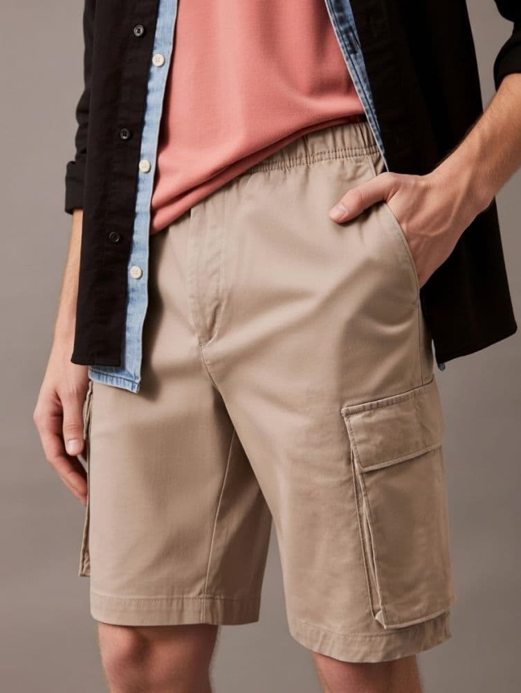 ΒΕΡΜΟΥΔΑ CARGO CALVIN KLEIN VINTAGE KHAKI CALVIN KLEIN