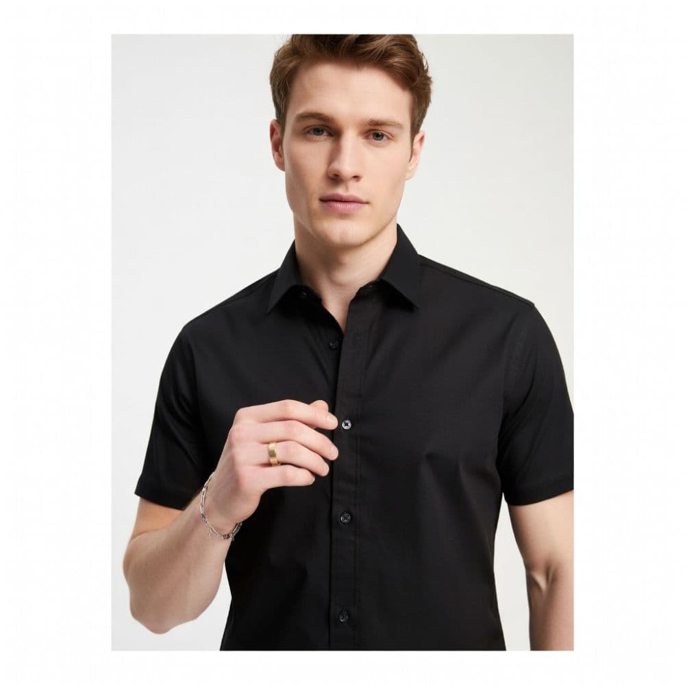 Men's Shirts Jack & Jones Black