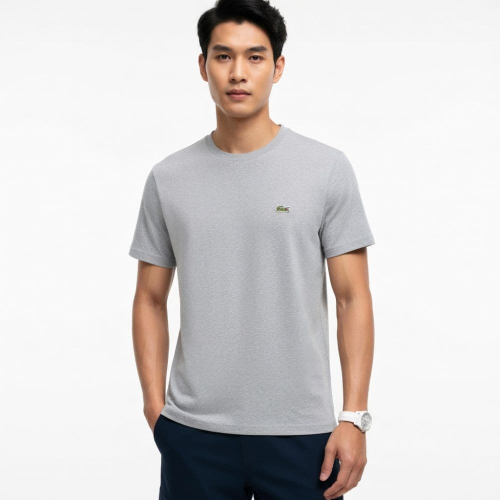 Men's T-Shirts Lacoste Gray