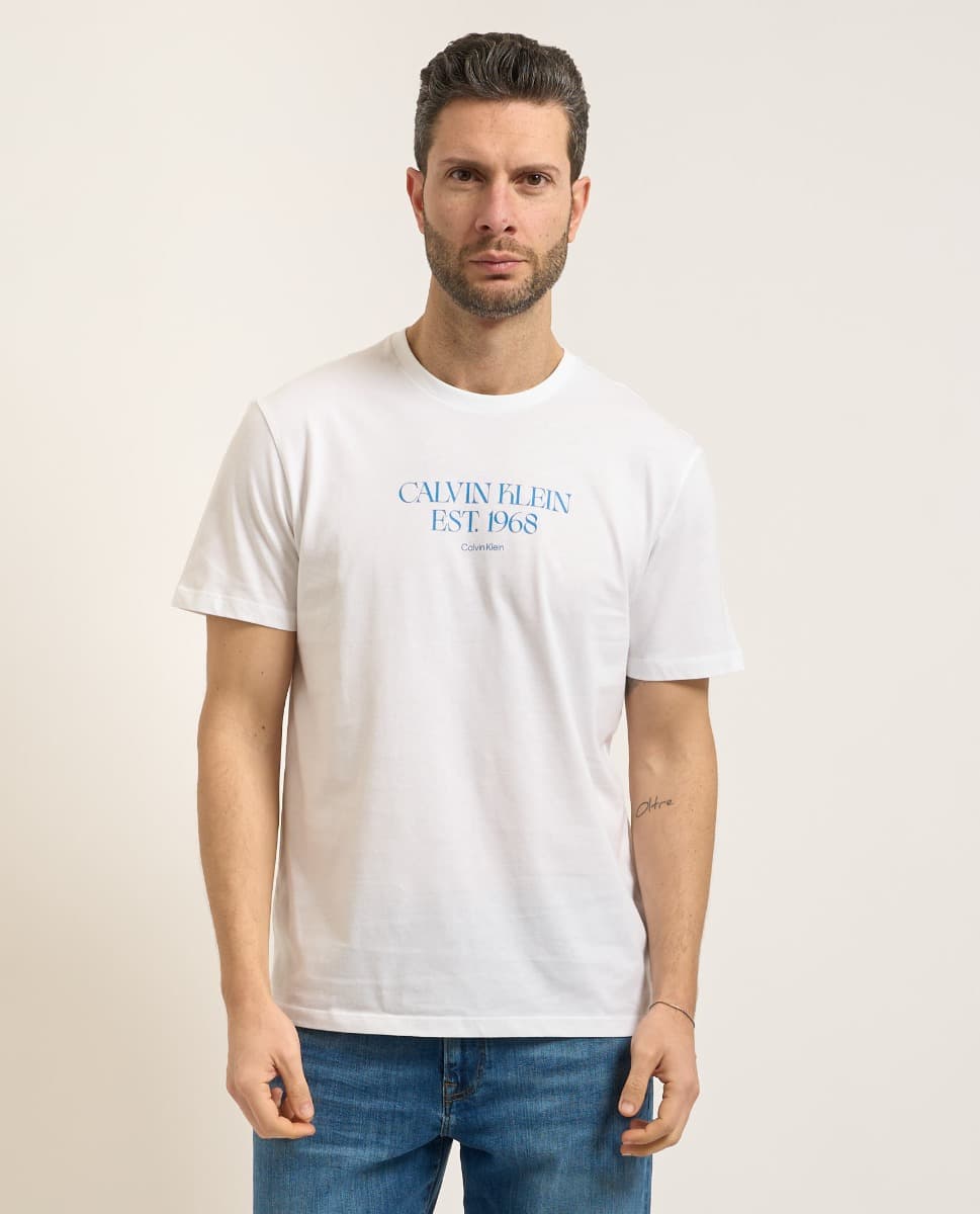 Men's T-Shirts Calvin Klein Beige