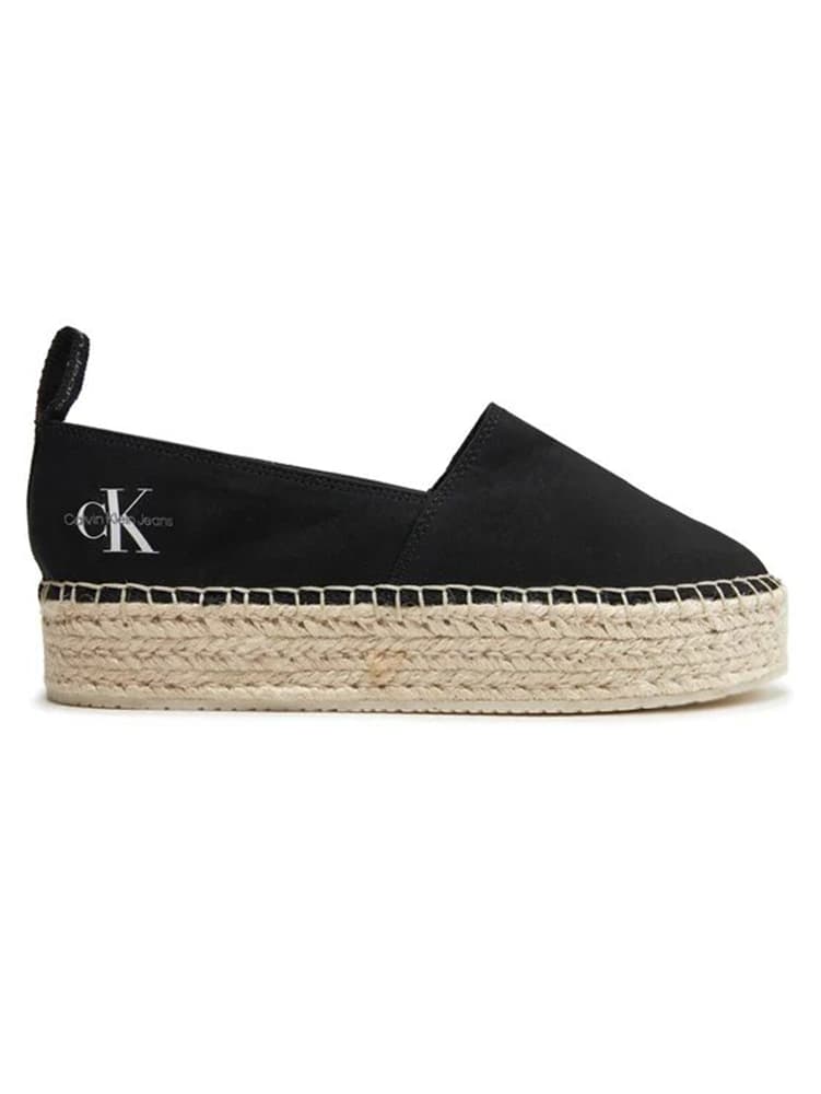 ΕΣΠΑΝΤΡΙΓΙΑ CALVIN KLEIN PLATFORM ML BTW CREAMY WHITE/BRIGHT WHITE CALVIN KLEIN