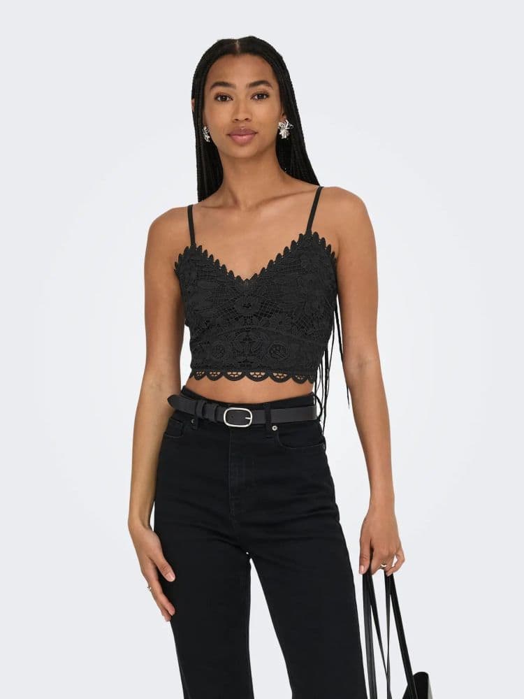 TOP ONLY HONEY STRAP BLACK ONLY