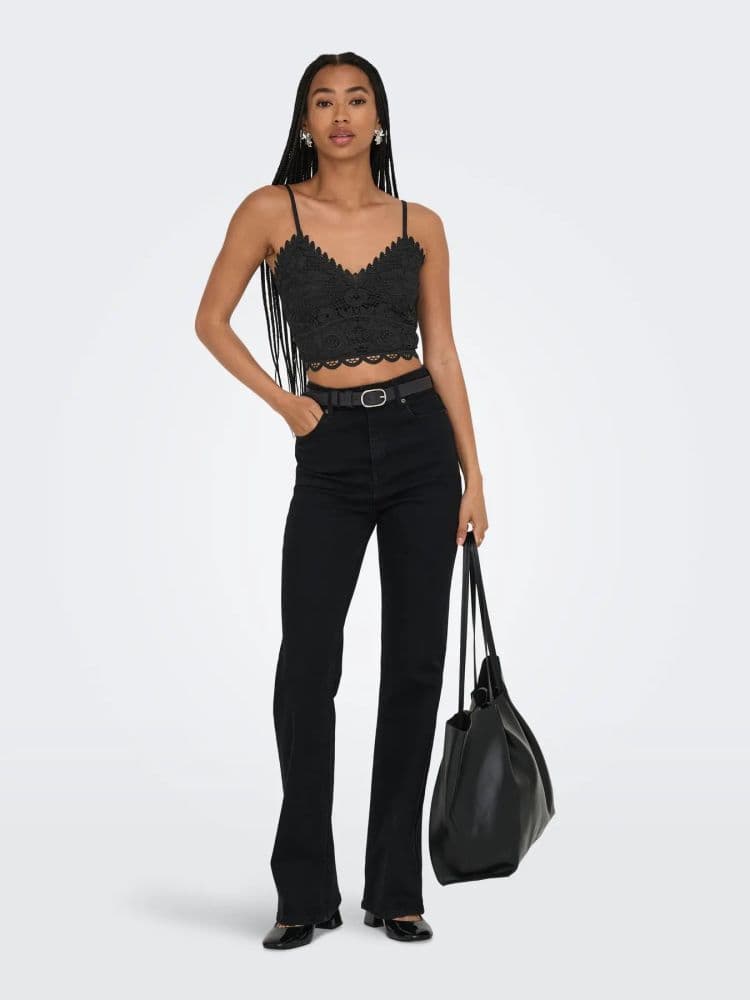 TOP ONLY HONEY STRAP BLACK ONLY