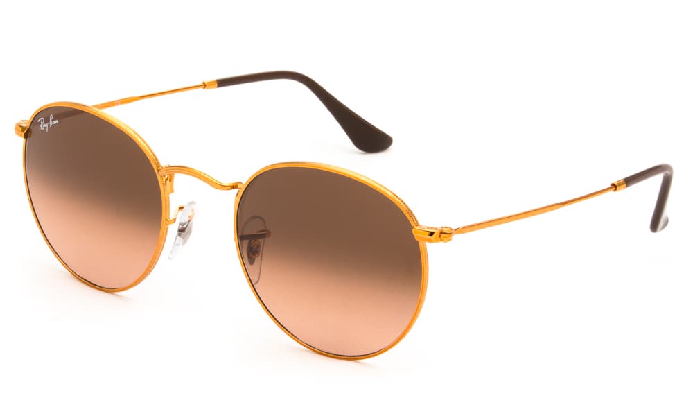 RAY BAN ΓΥΑΛΙΑ ΗΛΙΟΥ RAY BAN ROUND METAL 3447 001 4721 3447 Χρυσό