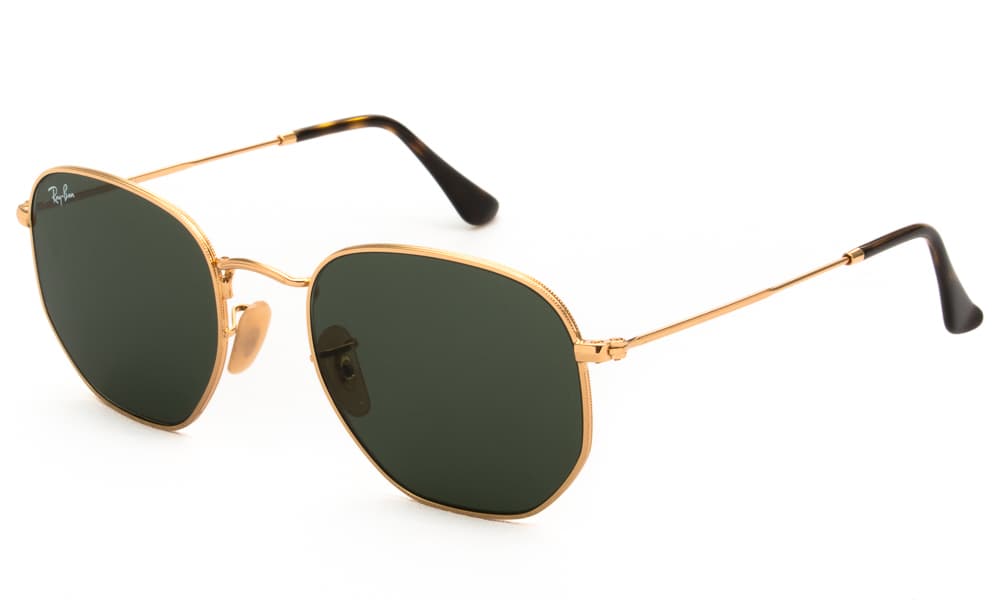 RAY BAN ΓΥΑΛΙΑ ΗΛΙΟΥ RAY BAN HEXAGONAL 3548N 001/71 5121 3548N Χρυσό