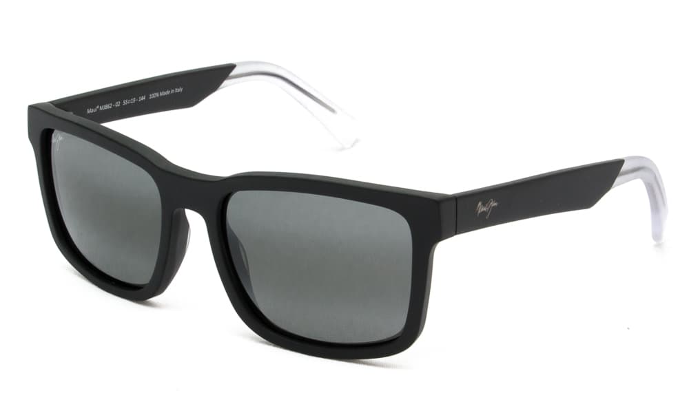 MAUI JIM ΓΥΑΛΙΑ ΗΛΙΟΥ MAUI JIM STONE SHACK 862-02 5519 STONE SHACK Μαύρο