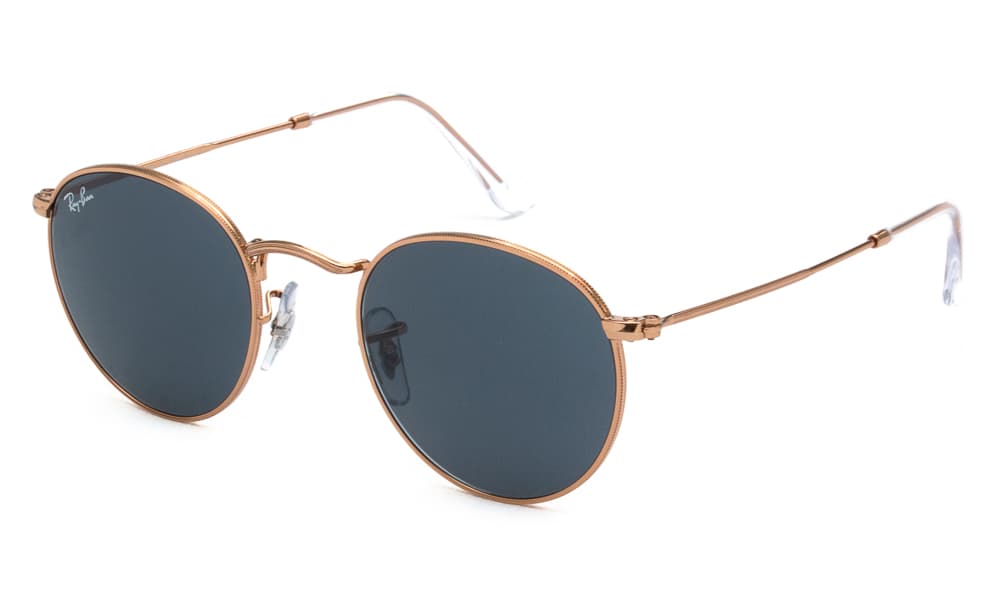 RAY BAN ΓΥΑΛΙΑ ΗΛΙΟΥ RAY BAN ROUND METAL 3447 001/3M 4721 3447 Χρυσό