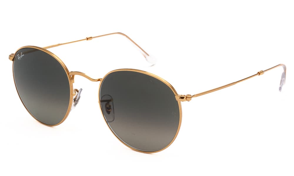 RAY BAN ΓΥΑΛΙΑ ΗΛΙΟΥ RAY BAN ROUND METAL 3447 001 5021 3447 Χρυσό