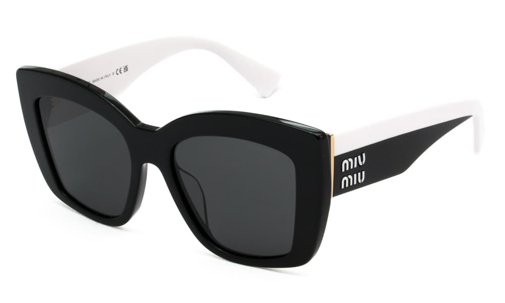 MIU MIU ΓΥΑΛΙΑ ΗΛΙΟΥ MIU MIU 04WS 1AB5S0 5318 04WS Μαύρο