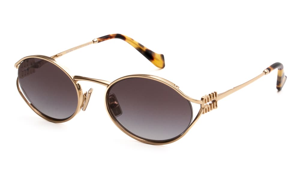 Women's Sunglasses Miu Miu Gold