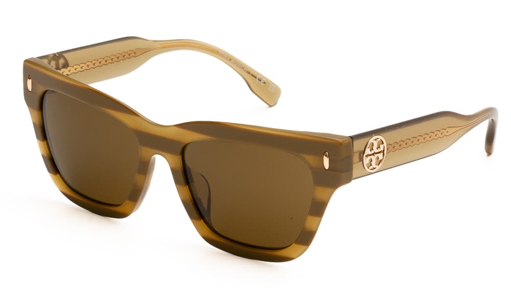 TORY BURCH ΓΥΑΛΙΑ ΗΛΙΟΥ TORY BURCH 7208U 318073 5417 7208U Λαδί