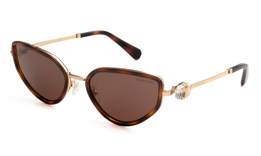 Women's Sunglasses Swarovski Gold