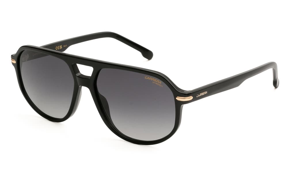 CARRERA ΓΥΑΛΙΑ ΗΛΙΟΥ CARRERA CARRERA 375/S 8079O 5915 CARRERA 375/S Μαύρο
