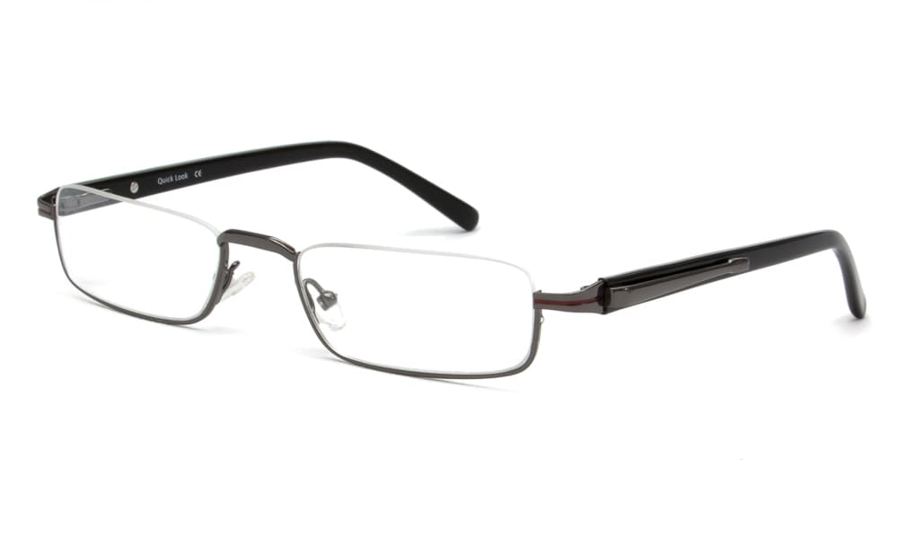 Men's Eyeglasses Quick-Look Gray