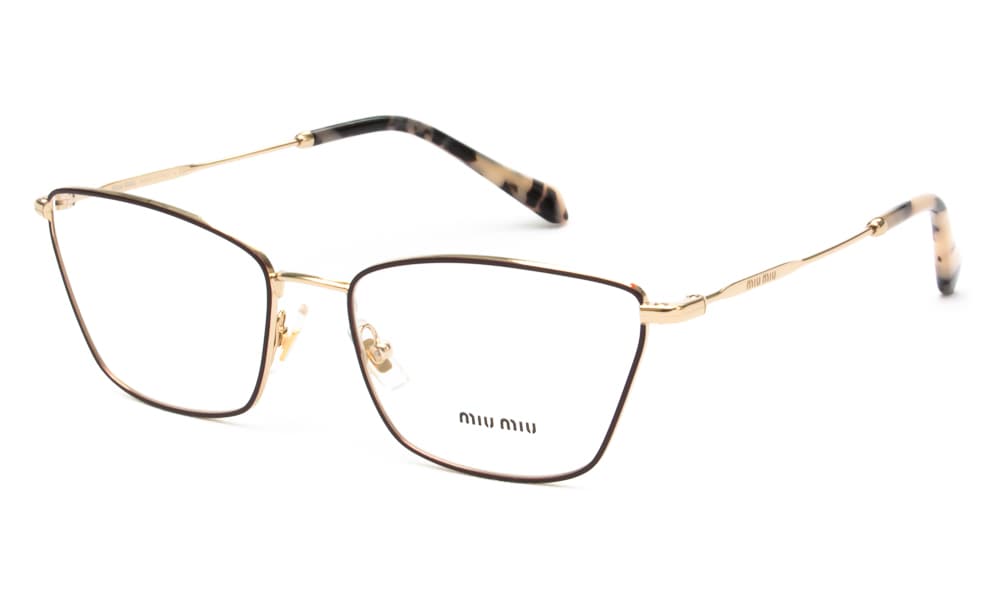 Women's Eyeglasses Miu Miu Gold
