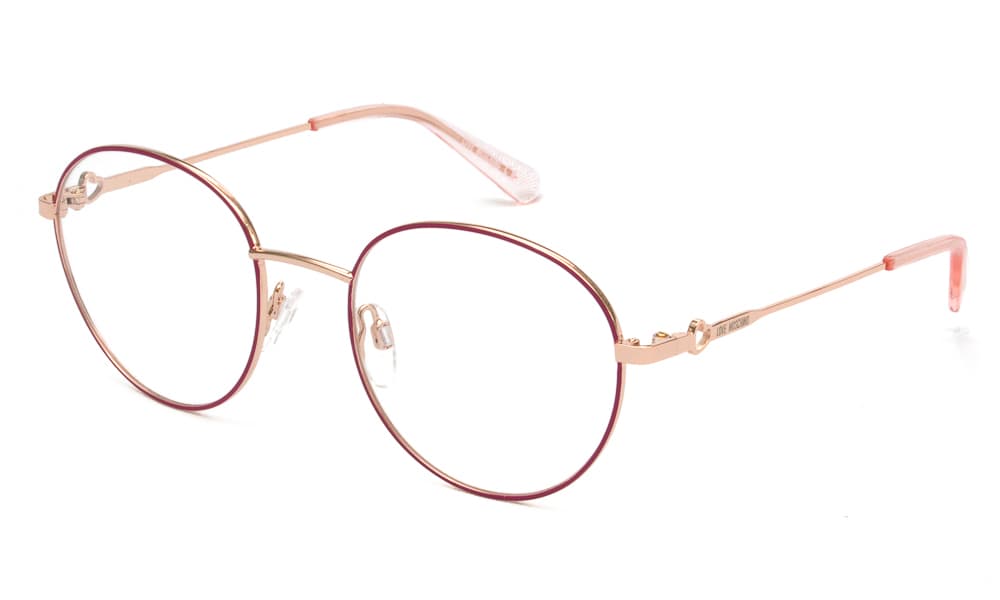 Women's Eyeglasses Love Moschino Red