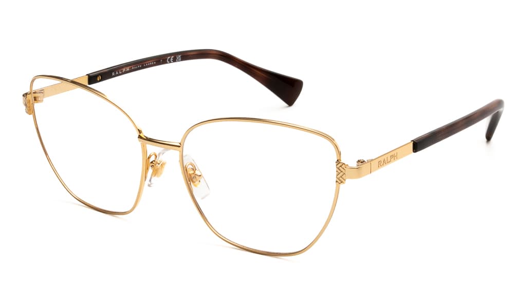 Women's Eyeglasses Ralph Gold