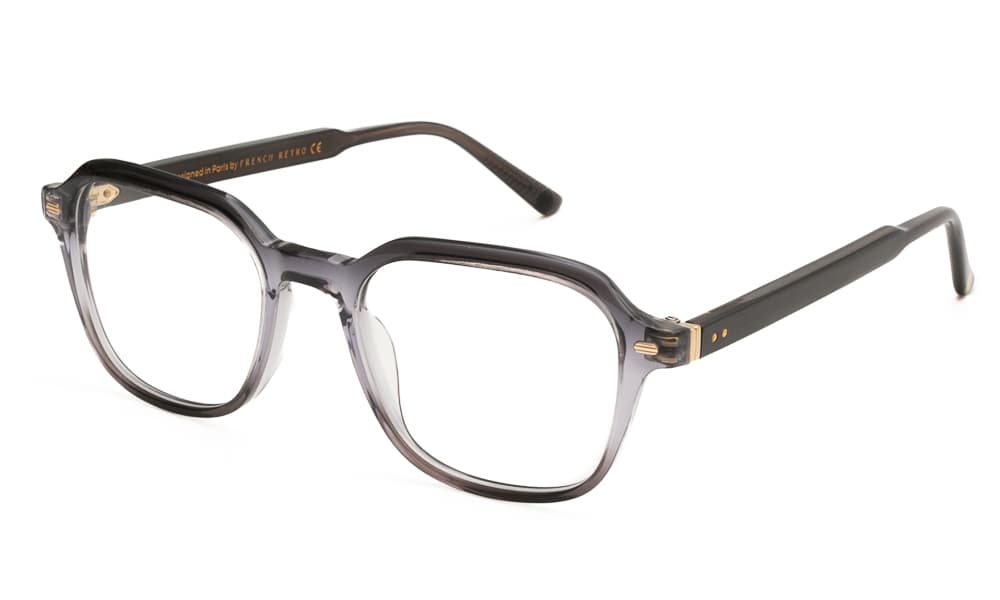 Women's Eyeglasses French Retro Gray