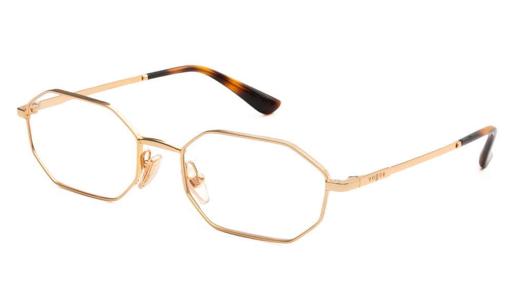 Women's Eyeglasses Vogue Gold