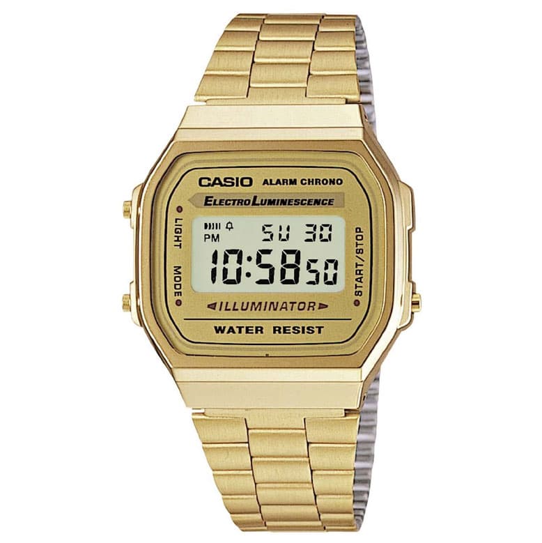 CASIO Unisex Classic Digital Bracelet Watch A168WG-9EF