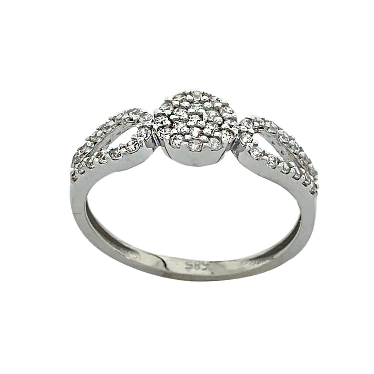 Women's Engagement Rings Gofas Silver
