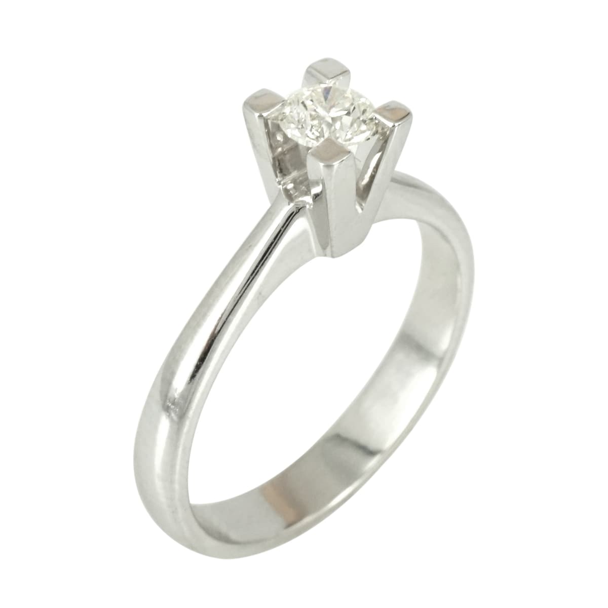 Μονόπετρο Δαχτυλίδι Κ18 με Διαμάντι Brilliant D71957